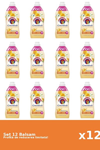 Chanteclair Set of 12 Orange Conditioners, 1800 ml