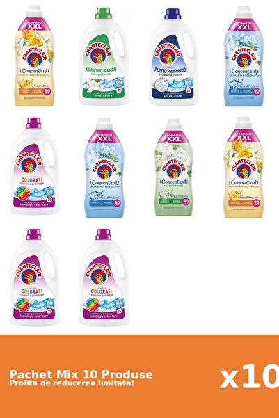 Chanteclair Set 10 Mix Chanteclair: 5 Balsam, 5 Detergent