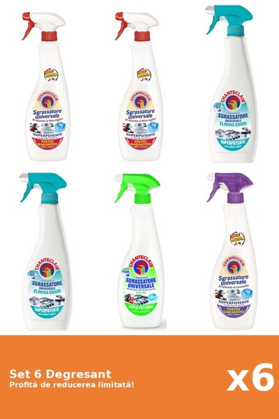 Chanteclair Set 6 Degresant Chanteclair: 2xMarsilia, 2xAntiMiros, 1xLamaie, 1...