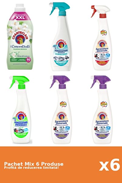 Chanteclair Set 6 Mix Chanteclair: 1 Balsam, 5 Degresant