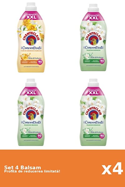 Chanteclair Set of 4 Balsam Chanteclair: 1xOrange, 3xWhite Musk