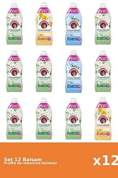 Chanteclair Set of 12 Chanteclair Balms: 8xWhite Musk, 2xOrange, 2xLotus