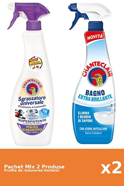Chanteclair Set 2 Chanteclair Mix: 1 Degreaser, 1 Anti-limescale