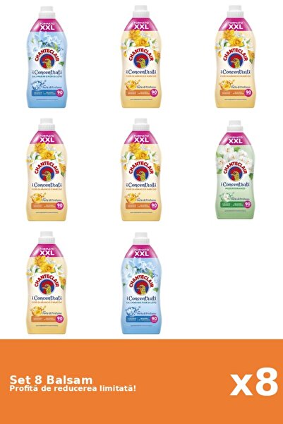 Chanteclair Set 8 Balsam Chanteclair: 2xLotus, 5xPortocale, 1xMosc Alb