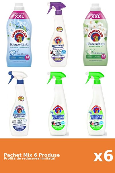 Chanteclair Set 6 Mix Chanteclair: 2 Balsam, 4 Degresant