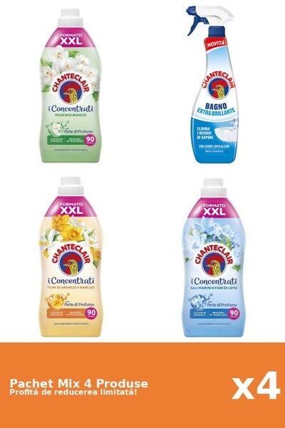 Chanteclair Set 4 Mix Chanteclair: 3 Balsam, 1 Anticalcar