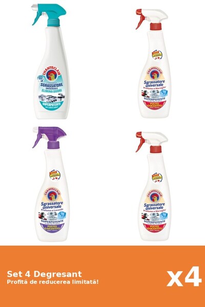 Chanteclair Set 4 Degresant Chanteclair: 1xAntiMiros, 2xMarsilia, 1xLavanda