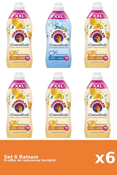 Chanteclair Set 6 Balsam Chanteclair: 5xOrange, 1xLotus