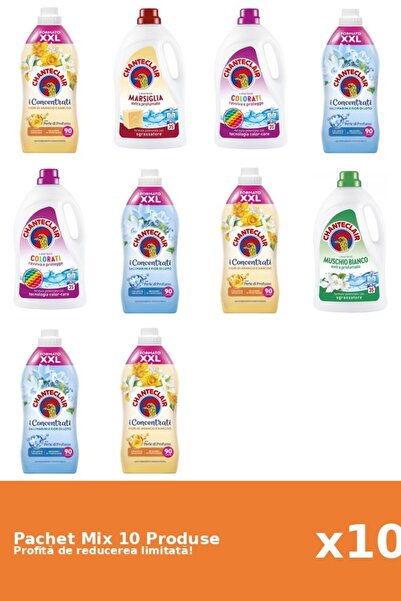 Chanteclair Set 10 Mix Chanteclair: 6 Balsam, 4 Detergent