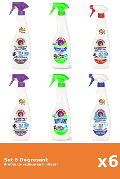 Chanteclair Set 6 Degresant Chanteclair: 2xMosc Alb, 2xLamaie, 1xMarsilia, 1x...