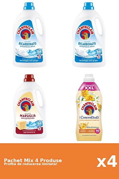 Chanteclair Set 4 Mix Chanteclair: 3 Detergent, 1 Balsam