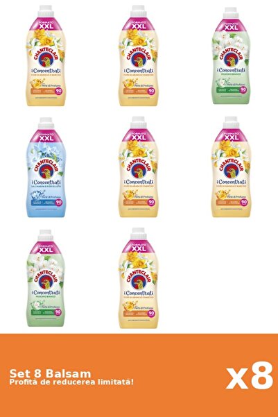 Chanteclair Set 8 Chanteclair Balm: 5xOrange, 2xWhite Musk, 1xLotus