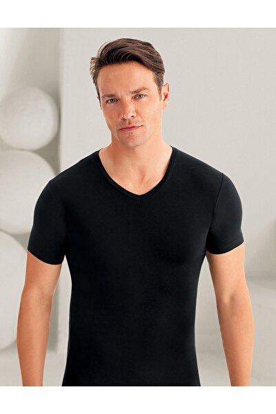 Şahinler Men'S, Modal, V-Neck, 6-Pack Undershirts