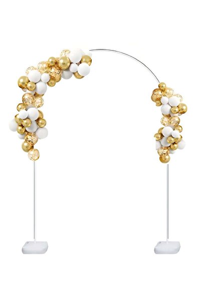 LIXADA Set, 4-in-1 Balloon Arch Stand, Backdrop Stand