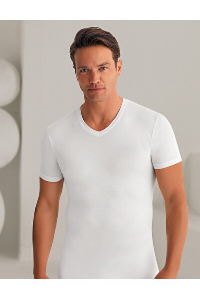 Şahinler Men'S, Modal, V-Neck, 6-Pack Undershirts