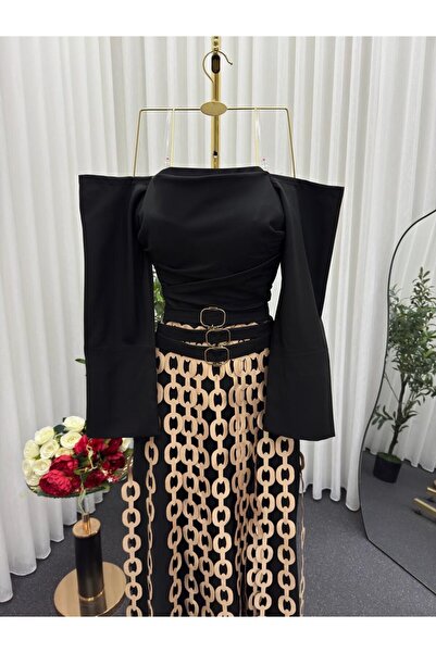 Rovanafashion black "skeletal lace" dress