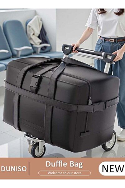 DOMEET Duffle Bag for Travel,Traveling Storage Bag,Large Moving Bag with Zipp...