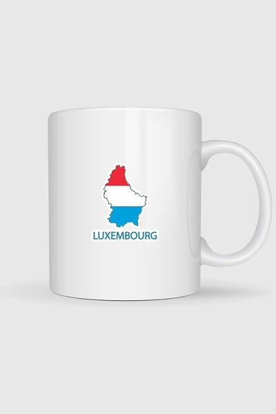 Bahriyeli Collection Luxembourg Printed Cup Glass