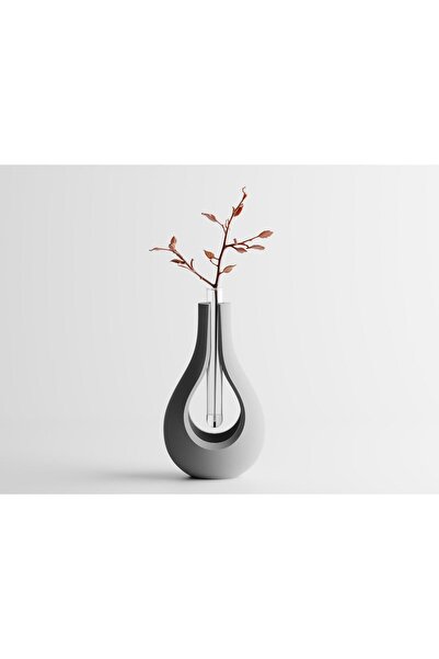 Sani Vase "Elysiar Vase" 93x90xH157mm - Grey