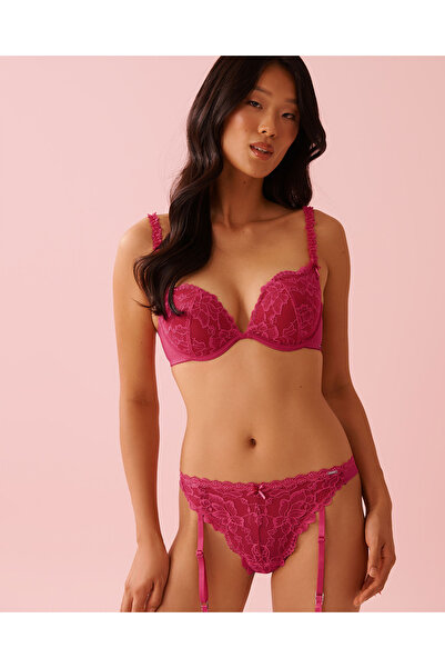 La Vie en Rose Push-up Plunge Demi Bra