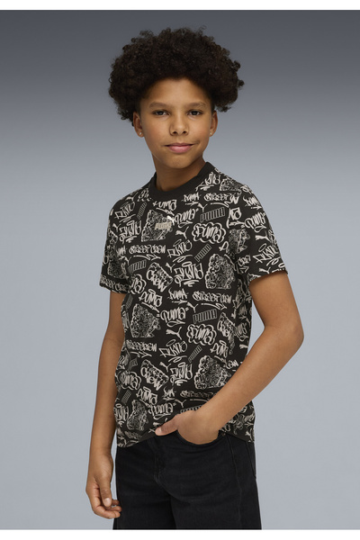 Puma Μπλουζάκι Bedrucktes των μέσων της δεκαετίας του '90