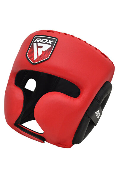 RDX APEX boxing helmet, with cheek protection, Red, S