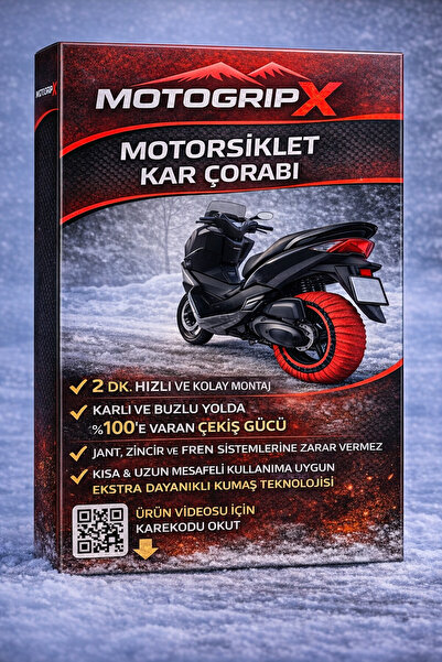 MotogripX Motorsiklet Kar Çorabı Advance Series