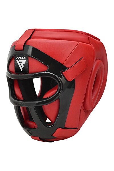 RDX T1 helmet, removable grille, Red, L