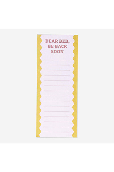 Flying Tiger Copenhagen Çizgili Pembe Not Kağıdı