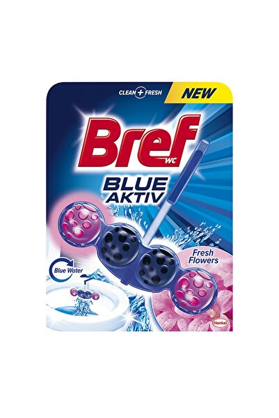 Bref Set 5 x Odorizant Toaleta Blue Aktiv Fresh Flowers, 50 g