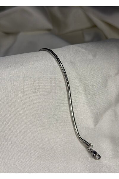 stainles steel سوار من الفولاذ المقاوم للصدأ بسلسلة إيطالية رفيعة فضية اللون ...
