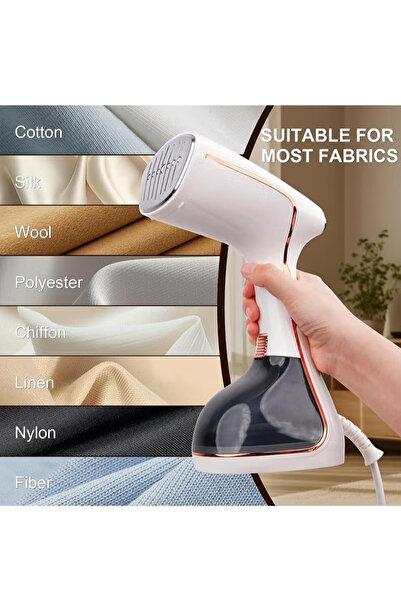 Yoawllty Handheld Clothing Steamer, 1200W Portable Steam Iron Fast Heat-Up Ir...