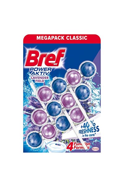 Bref Set 2 x 3 Odorizante Toaleta Power Aktiv Lavanda