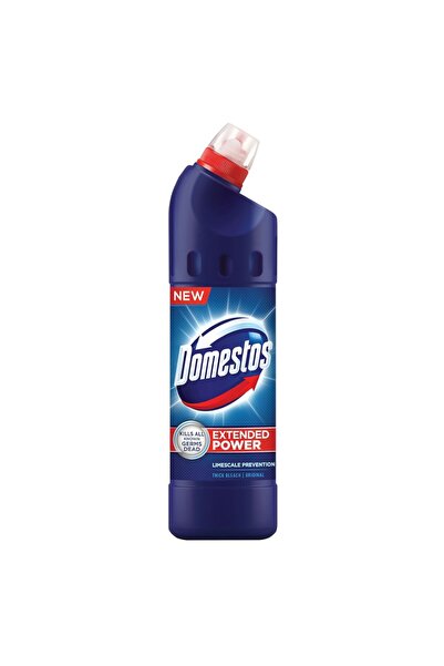 Domestos Set of 4 x Blue Original Toilet Disinfectant, 750 ml