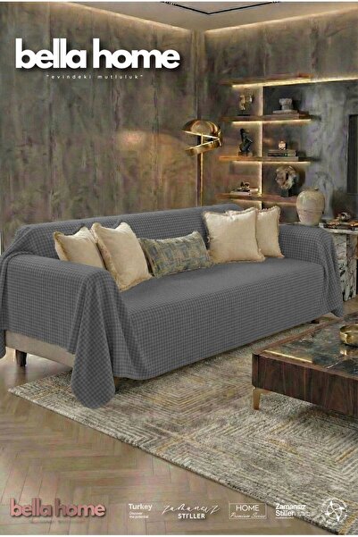 Bella Home Pötikare Polarlı Koltuk Örtüsü - Yumuşak Dokulu & Modern Tasarım -...