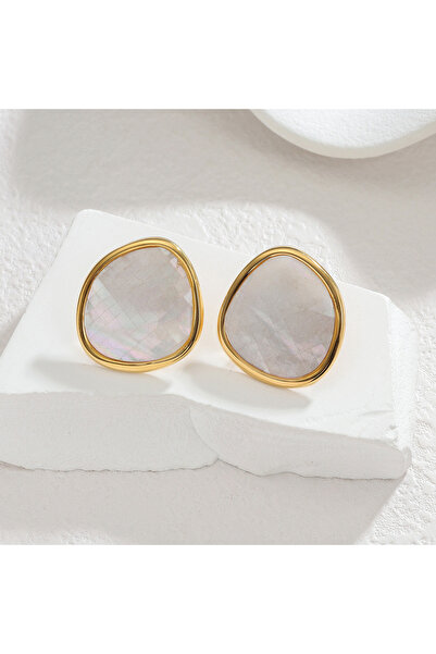 Choice E1243-bai Unique Design Irregular Geometric Shape Earrings For Women W...