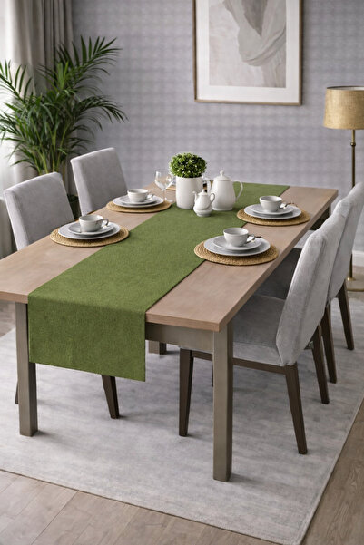 PerdeYap1980 Covoraș din catifea cu textura verde iarbă, seria Island, 40 x 1...