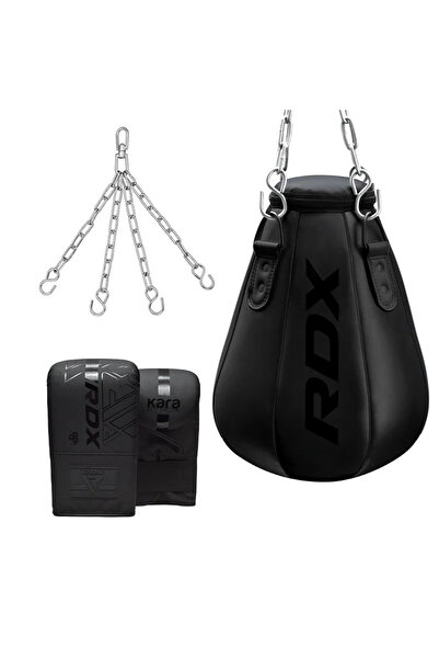 RDX Set sac de box Maize,manusi si lant incluse, Negru, uni