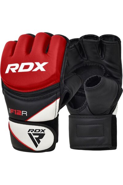 RDX MMA Training Gloves F12, Red, M