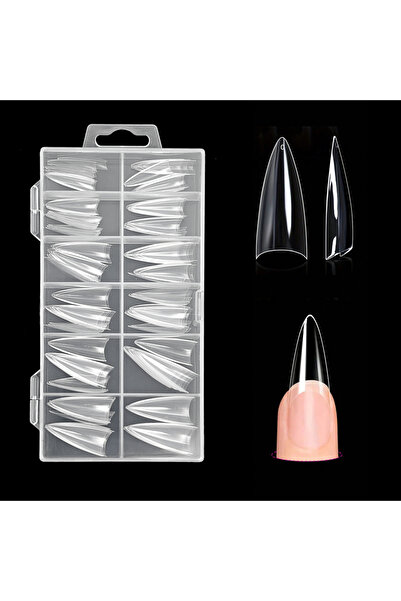 Choice 120/240/600 قطعة من أطراف أظافر ستيليتو متوسطة الحجم، نصف تغطية، أظافر...
