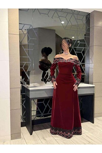 Heidi Magic velvet embroidered dress