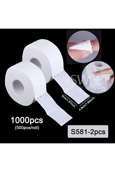 Choice S581-2pcs 500/1000pcs Nail Wipe Cotton Pads Nail Manicure Polish Remov...