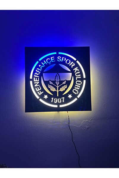 Elz Lazer Fenerbahçe led ışıklı tablo (kablolu)