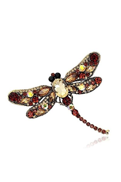 Choice 4 بروشات كريستالية وأوروبية عتيقة على شكل يعسوب، بروشات على شكل يعسوب ...