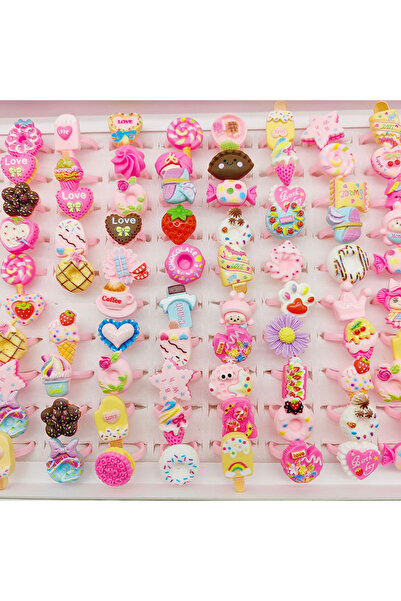 Choice حلقات قابلة للتعديل، 50 قطعة، أنماط متنوعة، 50/100 قطعة/مجموعة، بيع با...