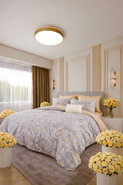 TALIDA HOME BED LINEN SET WITH Printed PRINT 6 PIECES