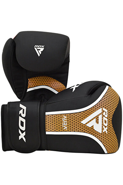 RDX Manusi box AURA PLUS T-17, Negru/Auriu, 14oz