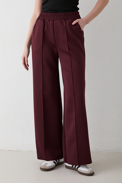 Melike Tatar Full Length Scuba Pants 68-6234