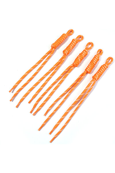 Choice حبل تسلق مصنوع يدويًا من النايلون الملون، برتقالي اللون، 5 قطع/مجموعة،...