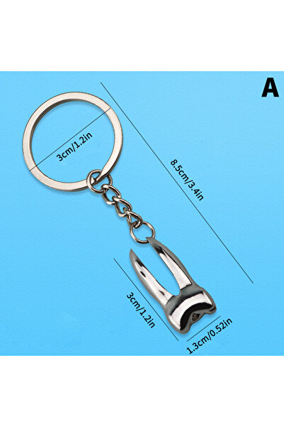 Choice سلسلة مفاتيح على شكل سن هدية لطبيب الأسنان، سلسلة مفاتيح ساحرة لطبيب ا...